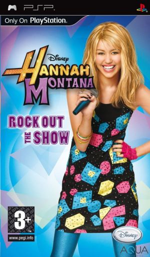 Hannah Montana - Rock Out The Show Rom For Playstation Portable